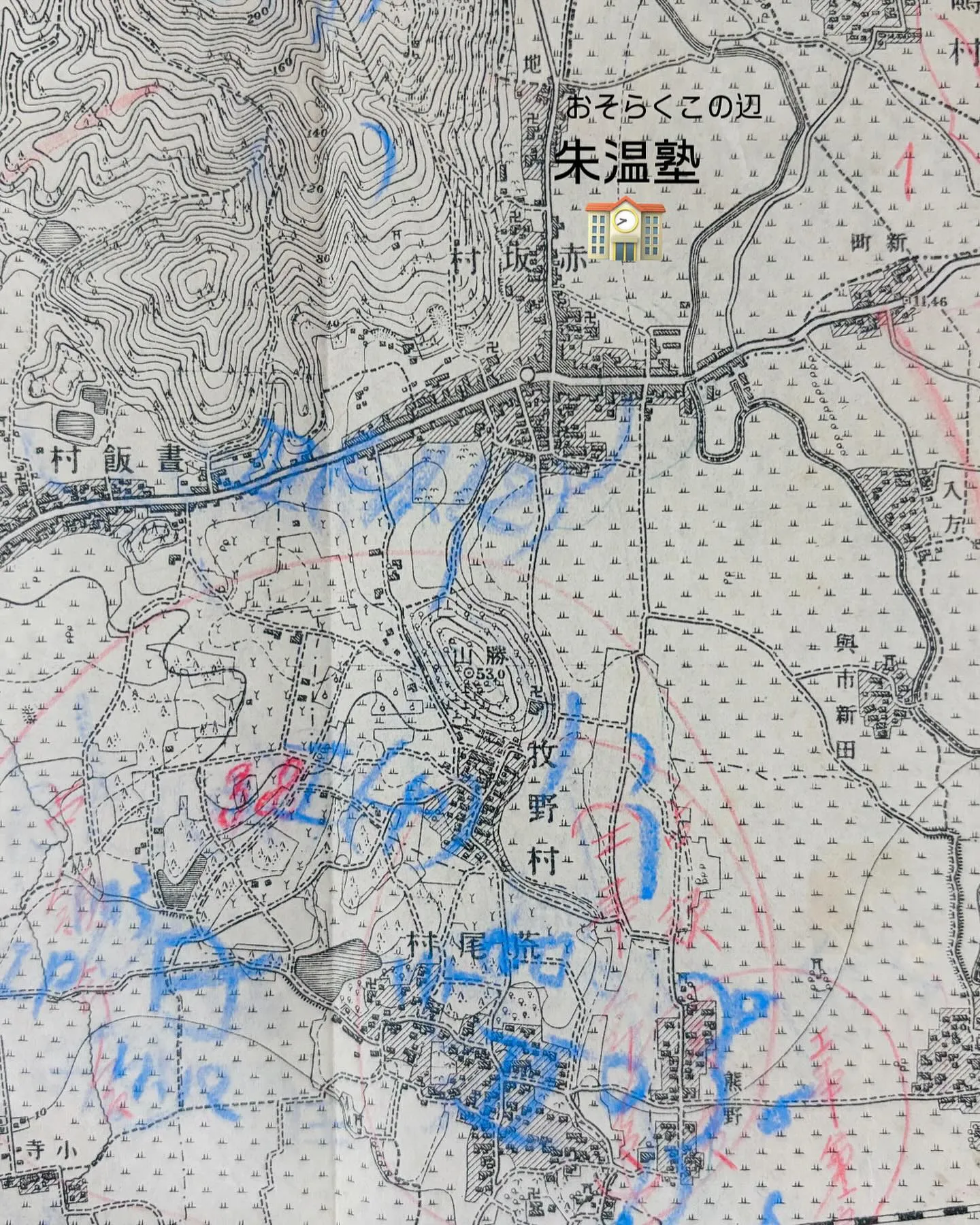 古いもの好きな自分に叔父がくれた、大垣西部から垂井町までの新...