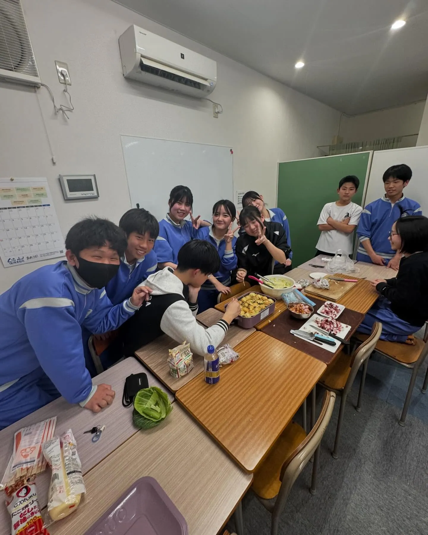 中2のタコパ🐙