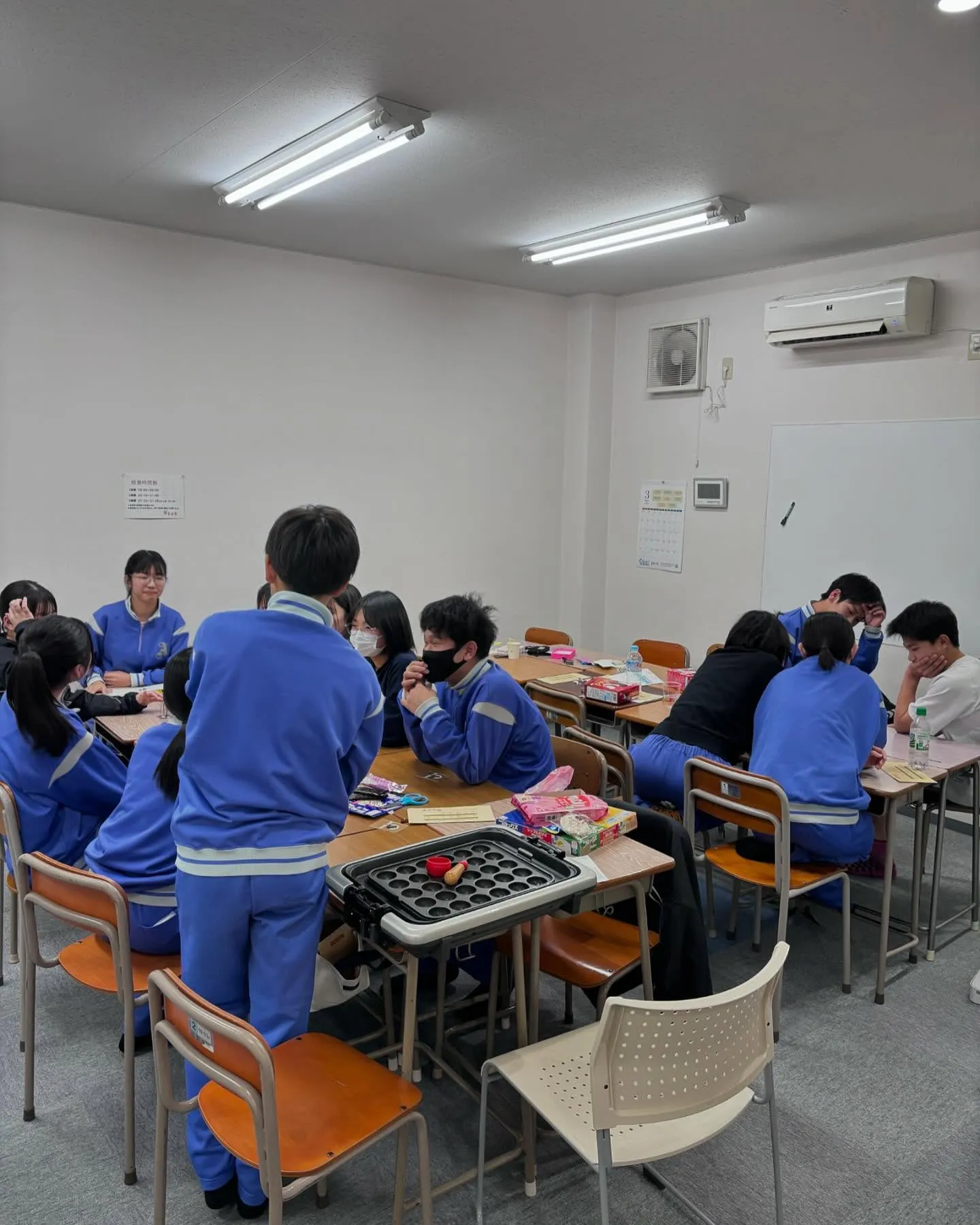 中2のタコパ🐙