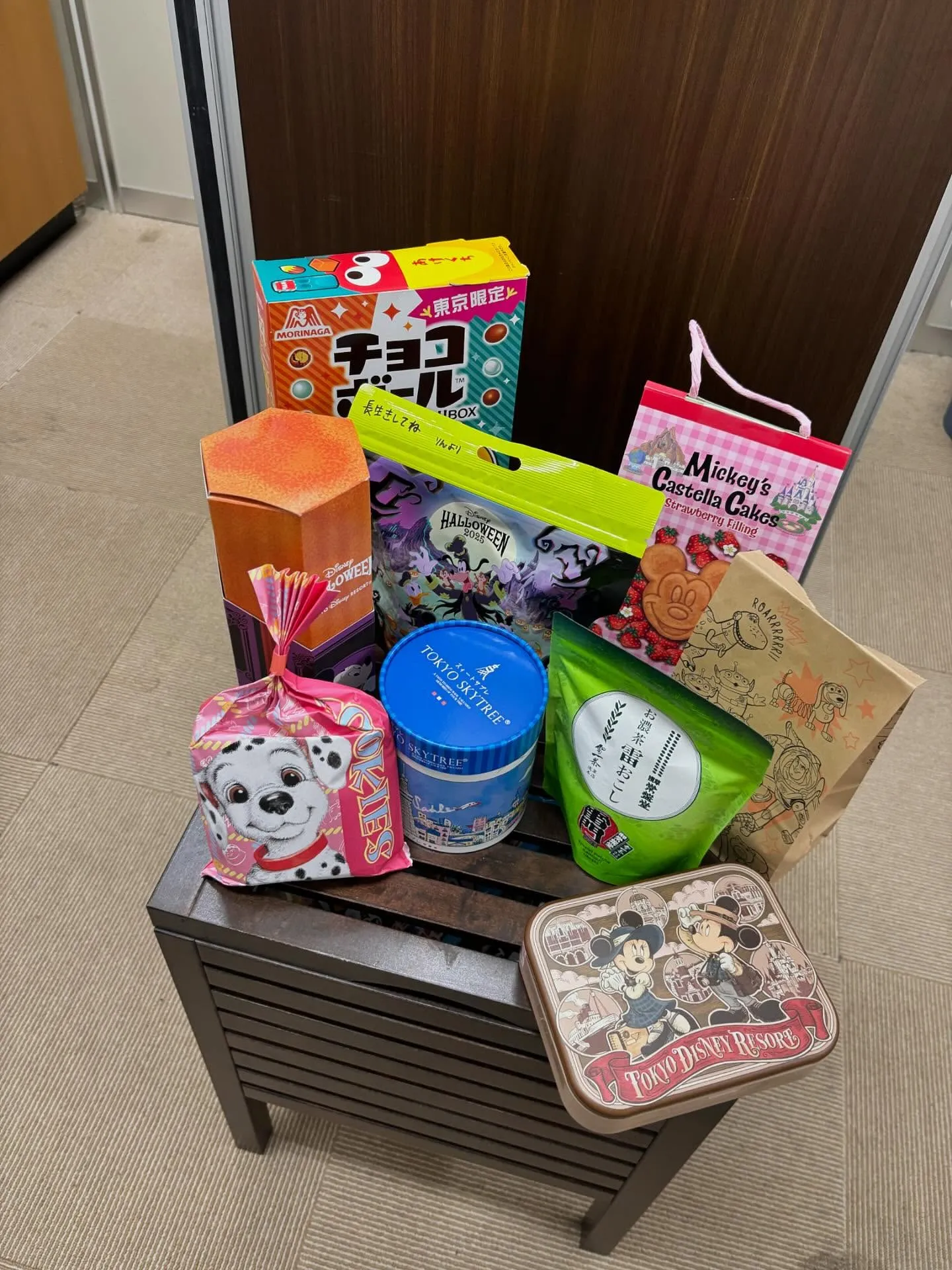 修学旅行のお土産たくさんありがとう😊