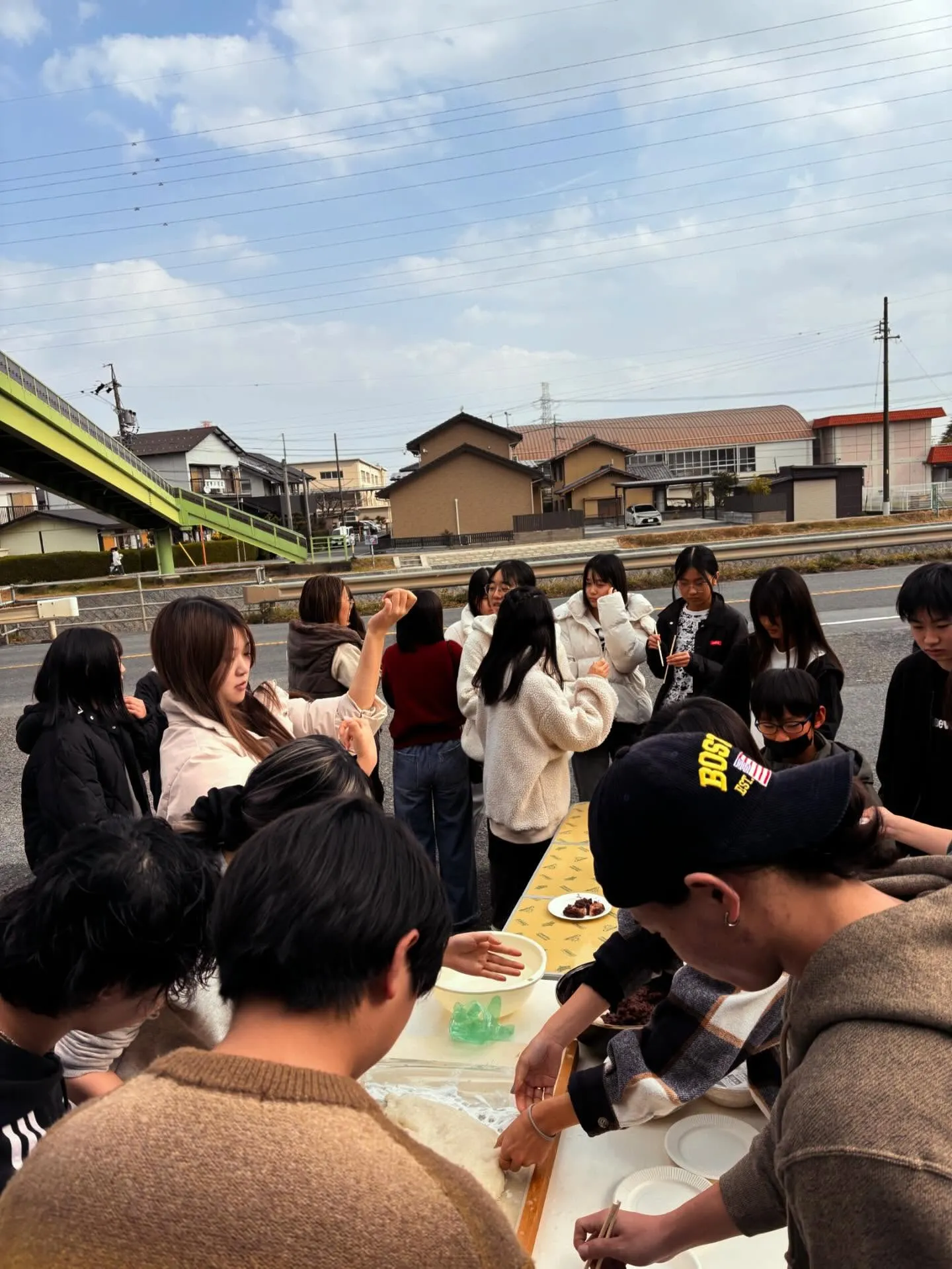 今年もみんなで餅つきしました🎵