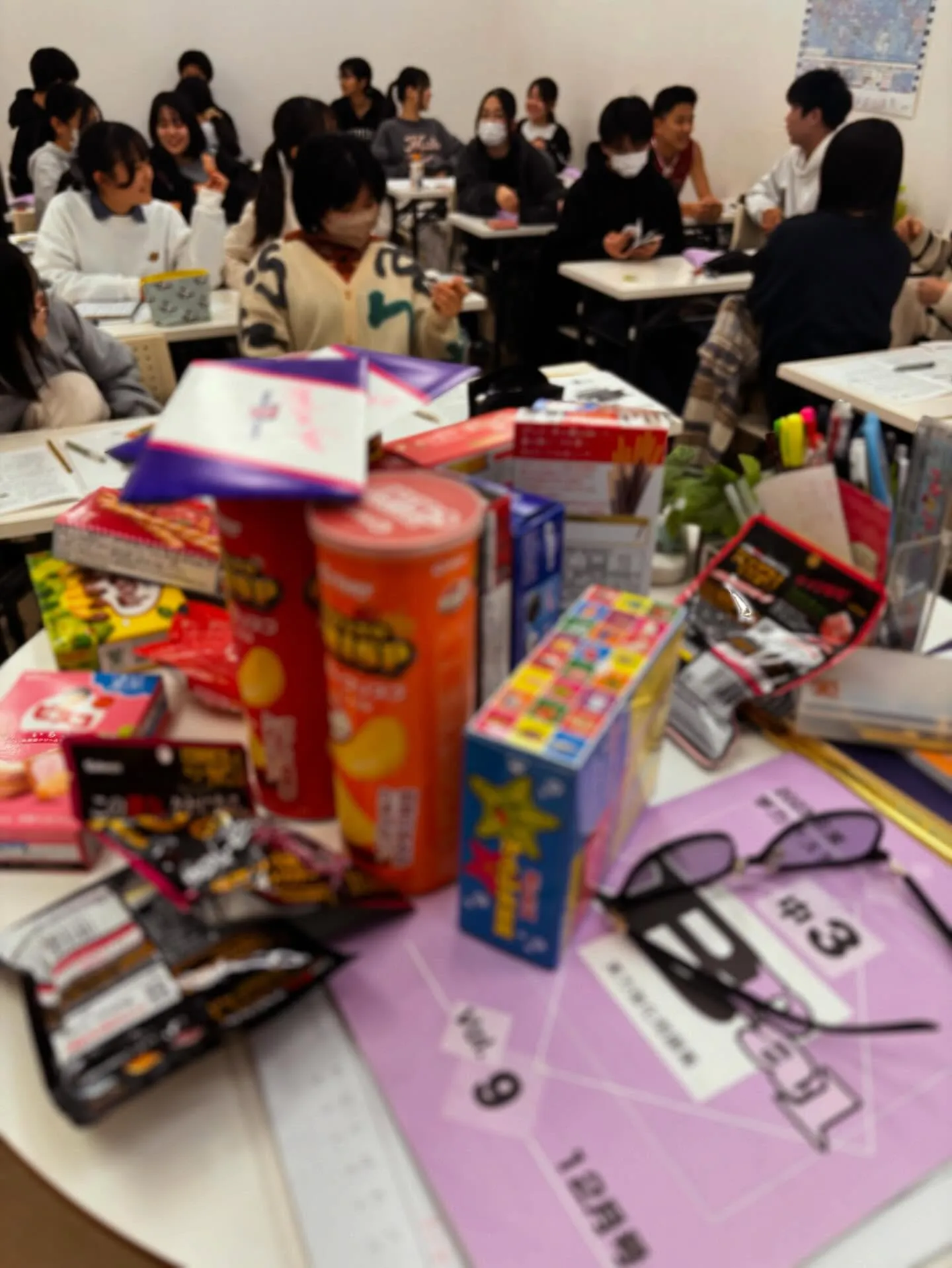 今年の中3ニューイヤービンゴ⛩️